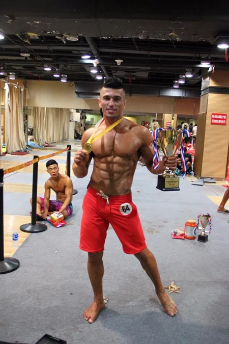 Azərbaycanlı idmançı Pekində “Men's physique” yarışmasının qalibi olub