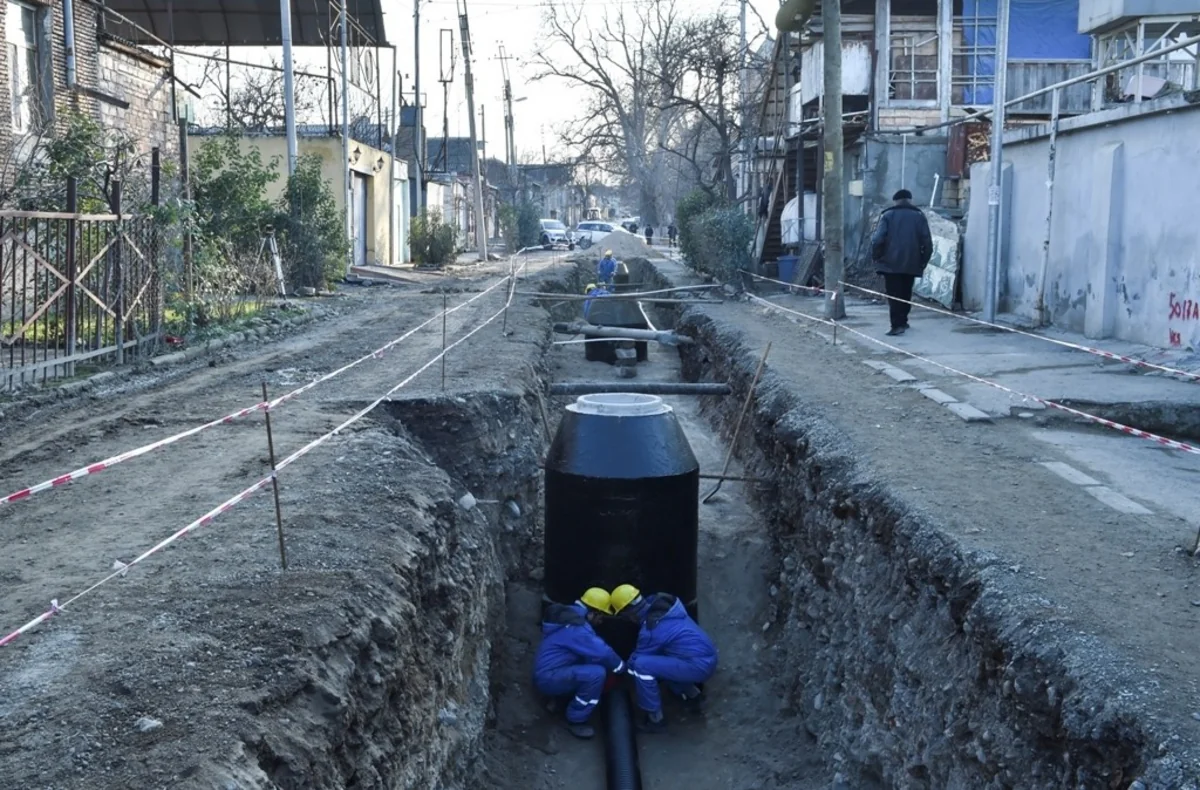 Bu il Bakının üç küçəsində su və kanalizasiya xətləri yenilənəcək