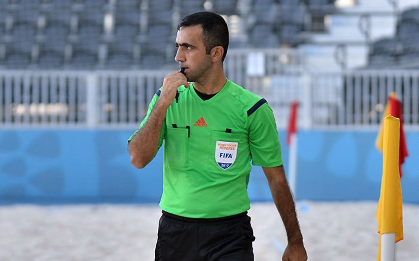 Azərbaycanlı FIFA referisi beynəlxalq təyinat alıb