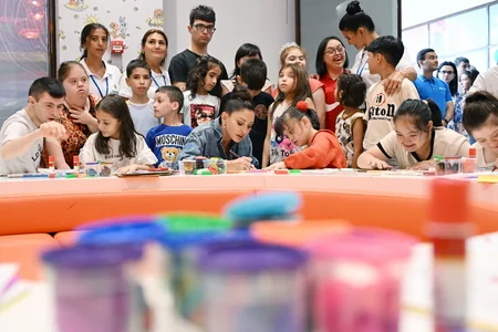 First Vice-President Mehriban Aliyeva attends celebration organized for children by Heydar Aliyev Foundation