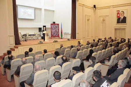 Cəlilabadda şəhid ailələrinə və qazilərə medallar təqdim olunub