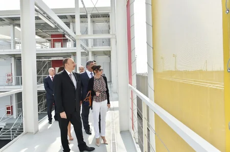 Prezident İlham Əliyev və xanımı Avropa Oyunları Parkının açılışında iştirak ediblər