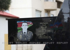 Düşməni əlləri ilə boğan şəhidin adı əbədiləşdirilib