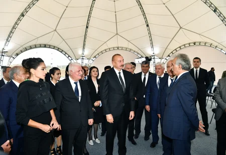 Prezident Füzuli rayon ictimaiyyətinin nümayəndələri ilə görüşüb - TAM MƏTN