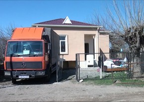 Füzulidə məcburi köçkünlərə yeni evlər verilib