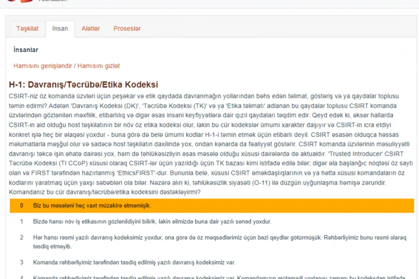 Beynəlxalq təhlükəsizlik modelinin Azərbaycan dilində versiyası istifadəyə verilib