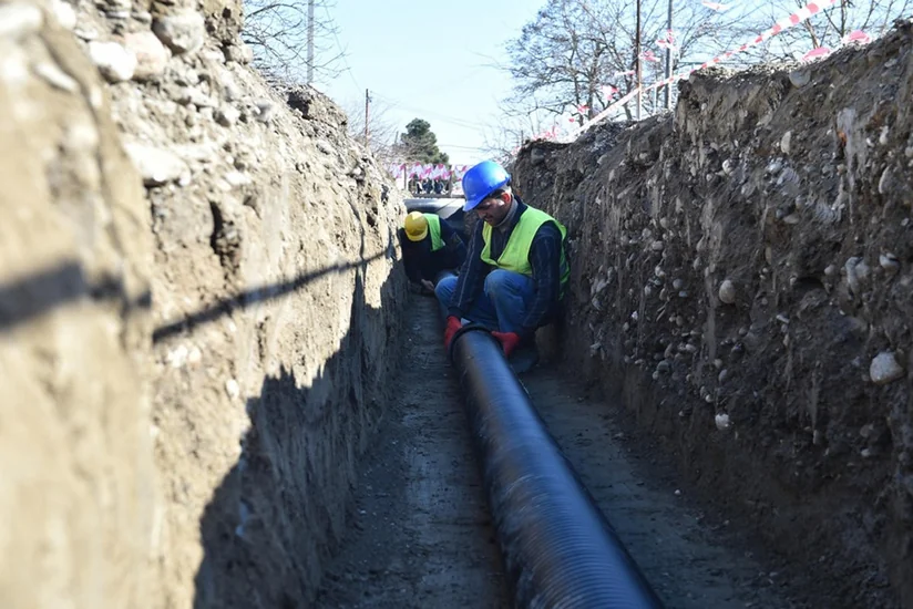 Basqal qoruğu və Salyan şəhərinin su-kanalizasiya sistemi yenidən qurulur