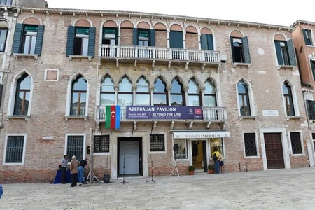 ​Leyla Əliyeva 56-cı “Venesiya Biennalesi” çərçivəsində Azərbaycan pavilyonunda iki sərginin açılışında iştirak edib