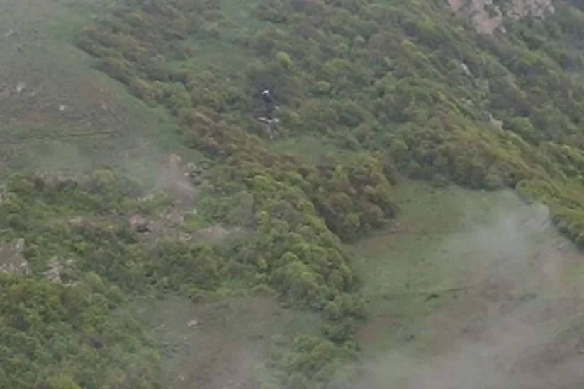 Красный Полумесяц Ирана: Иранские спасатели прибыли на место аварии вертолета Раиси