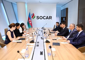 SOCAR İMF ilə bərpa olunan enerji və qaz ixracı infrastrukturunu müzakirə edib