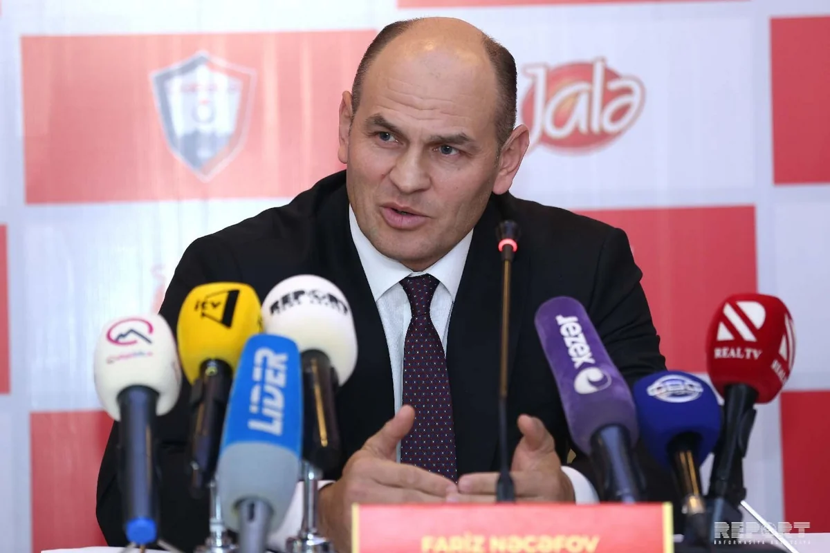Fariz Nəcəfov: Qəbələ kimi klubun dağılması Azərbaycan futboluna zərbə olardı