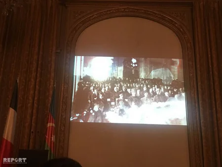 Parisdə ADR-in 100 illiyinə həsr edilmiş konfrans keçirilib - FOTO