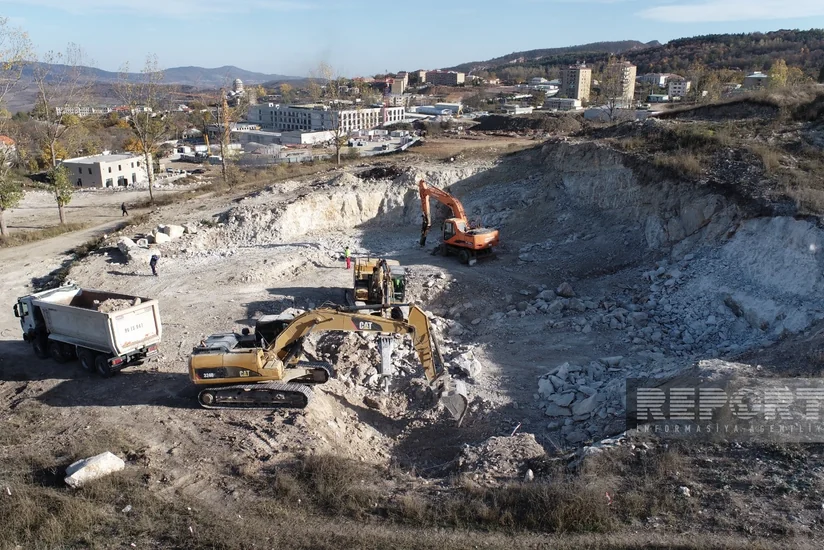В Шуше началось строительство нового водного резервуара