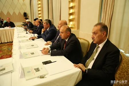 Dini Qurumlarla İş üzrə Dövlət Komitəsinin yaradılmasının 15 illiyi ilə bağlı konfrans keçirilib - FOTO
