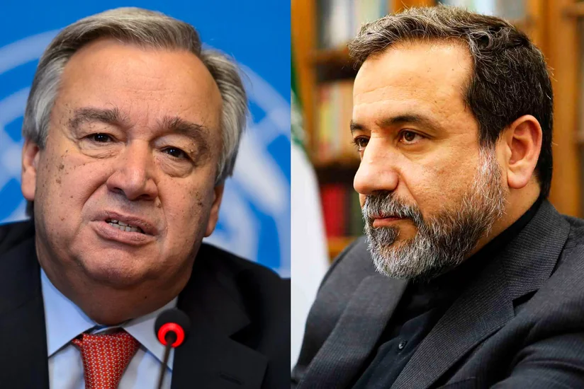 Quterreş İran xarici işlər naziri ilə Yaxın Şərqdə gərginliyin azaldılması zərurətini müzakirə edib