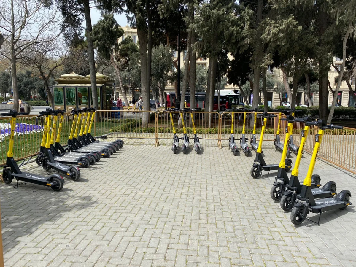 Milli Park ərazisində skuterlər üçün maksimal sürət həddi 17 km/saat müəyyənləşib
