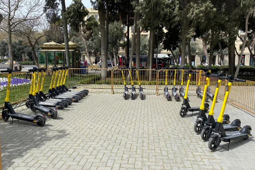 Milli Park ərazisində skuterlər üçün maksimal sürət həddi 17 km/saat müəyyənləşib