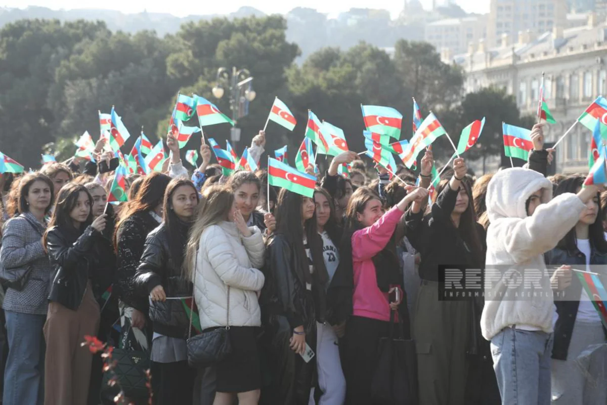 Bakıda “Gücümüz cəsarətimizdədir!” adlı yürüşün açılış mərasimi olub - YENİLƏNİB