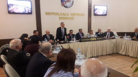 ​Jurnalist Şəmsiyyə Kərimovanın 60 illik yubileyi münasibətilə toplantı keçirilib
