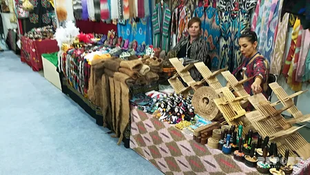 Azərbaycan Daşkənddə keçirilən XXIII Beynəlxalq Turizm Sərgisində iştirak edir - FOTO