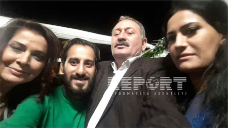 Məlahət Abbasova Bakıda yeni filmə çəkilib