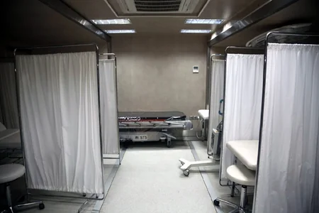 Defense Minister visited mobile field hospital in the frontline zone