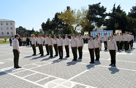 Şahin hərbi-idman oyununun Bakı şəhəri üzrə zona mərhələsi keçirilib