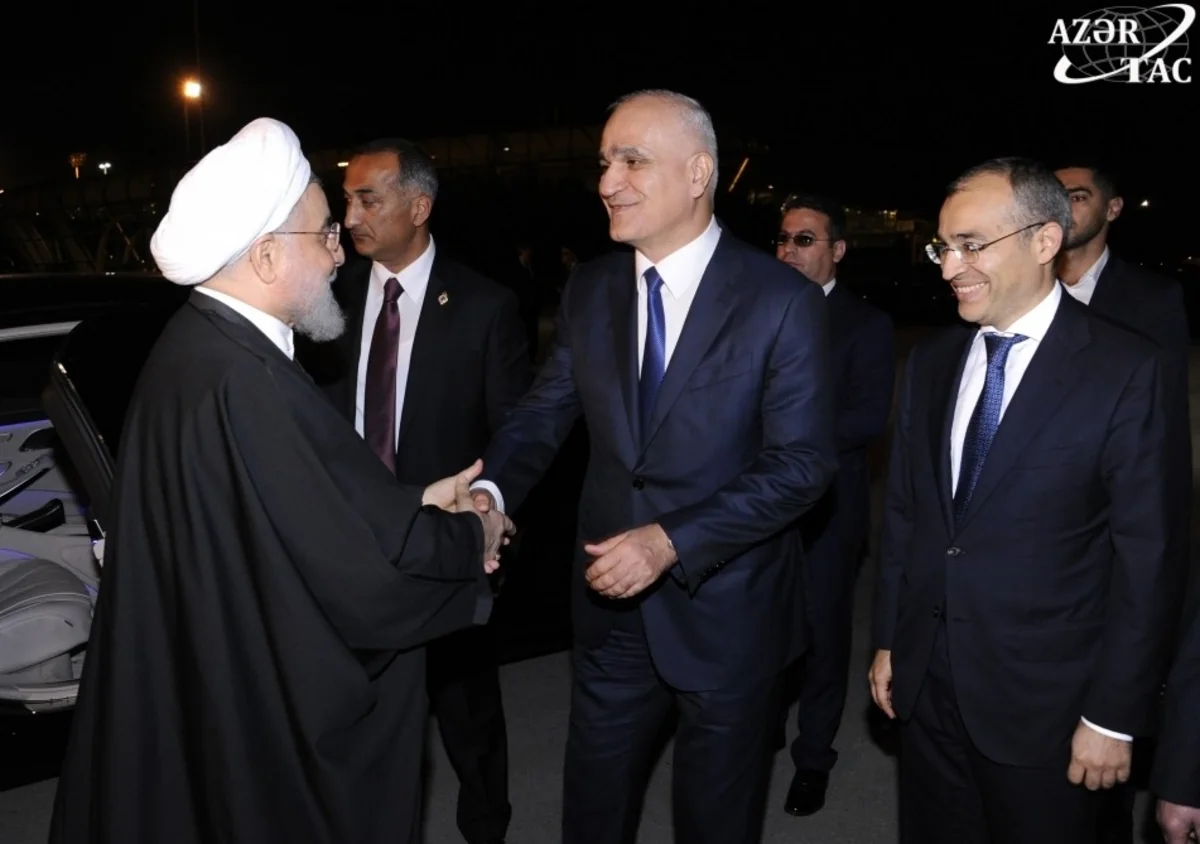 İran Prezidenti Həsən Ruhaninin Azərbaycana səfəri başa çatıb