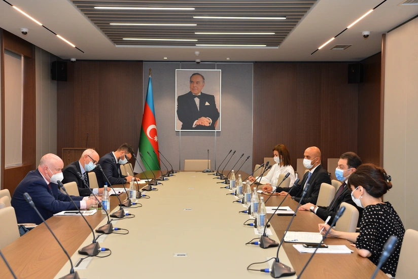 Azərbaycan XİN başçısının müavini AŞPA məruzəçisi ilə görüşüb