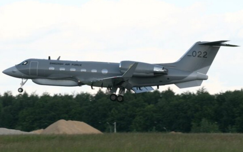 Swedish reconnaissance aircraft for first time flies near border of Finland with Russia