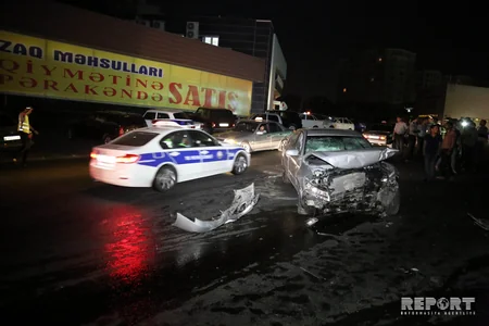 В Баку произошло ДТП с летальным исходом