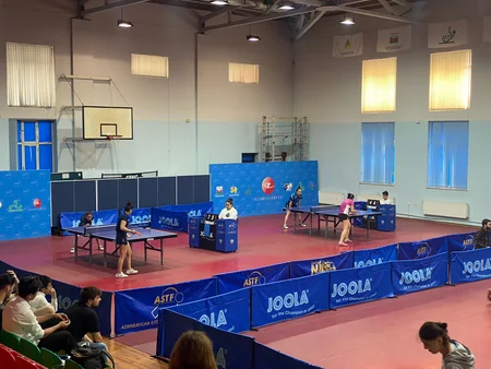 Müstəqillik Gününə həsr olunan stolüstü tennis turniri keçirilib