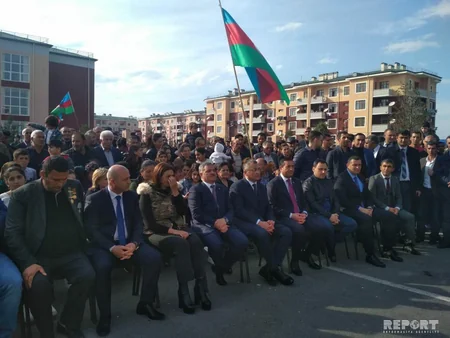 Tərtərdə məcburi köçkün şəhərciyində Novruz şənliyi keçirilib
