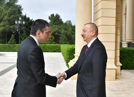Azərbaycan Prezidenti Gürcüstanın Baş Nazirini qəbul edib - YENİLƏNİB