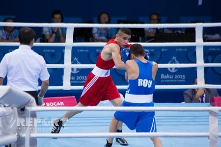 Baku-2015: Azerbaijani boxer reaches 1/4 finals