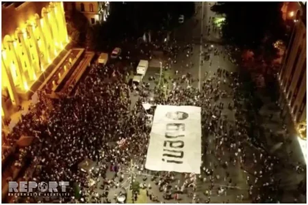 В Тбилиси завершилась акция протеста - ФОТО - ОБНОВЛЕНО - 3