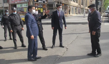 Gəncədə xüsusi karantin rejimi ilə əlaqədar reydlər keçirilib