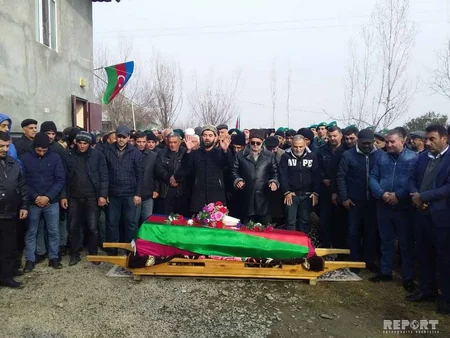 Azərbaycanın şəhid sərhədçisi dəfn edilib - FOTO - VİDEO - YENİLƏNİB