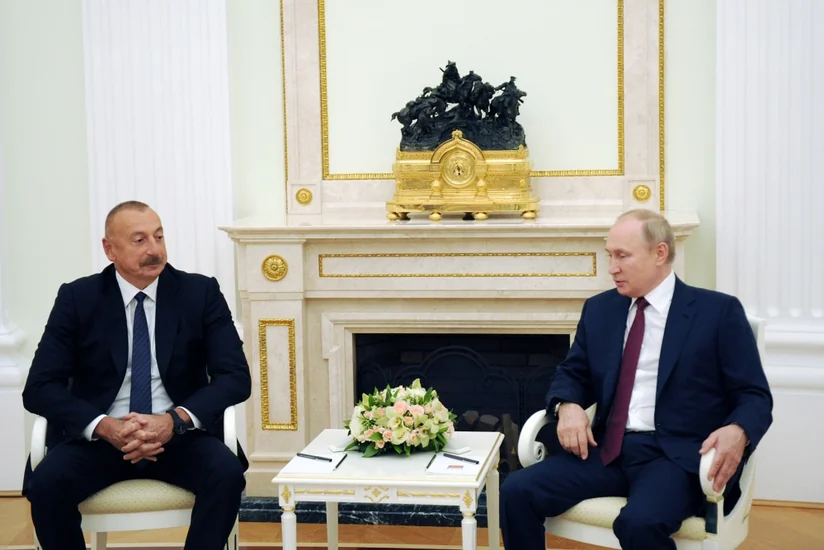 Azerbaijani, Russian Presidents discuss situation in region
