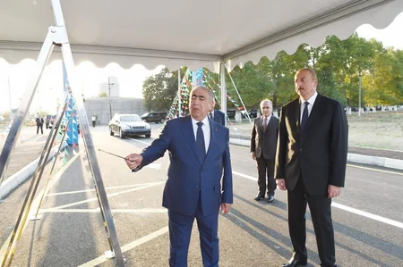 Kürdmaşı-Kəlbənd-Girk avtomobil yolunun yenidənqurma və bərpadan sonra açılışı olub