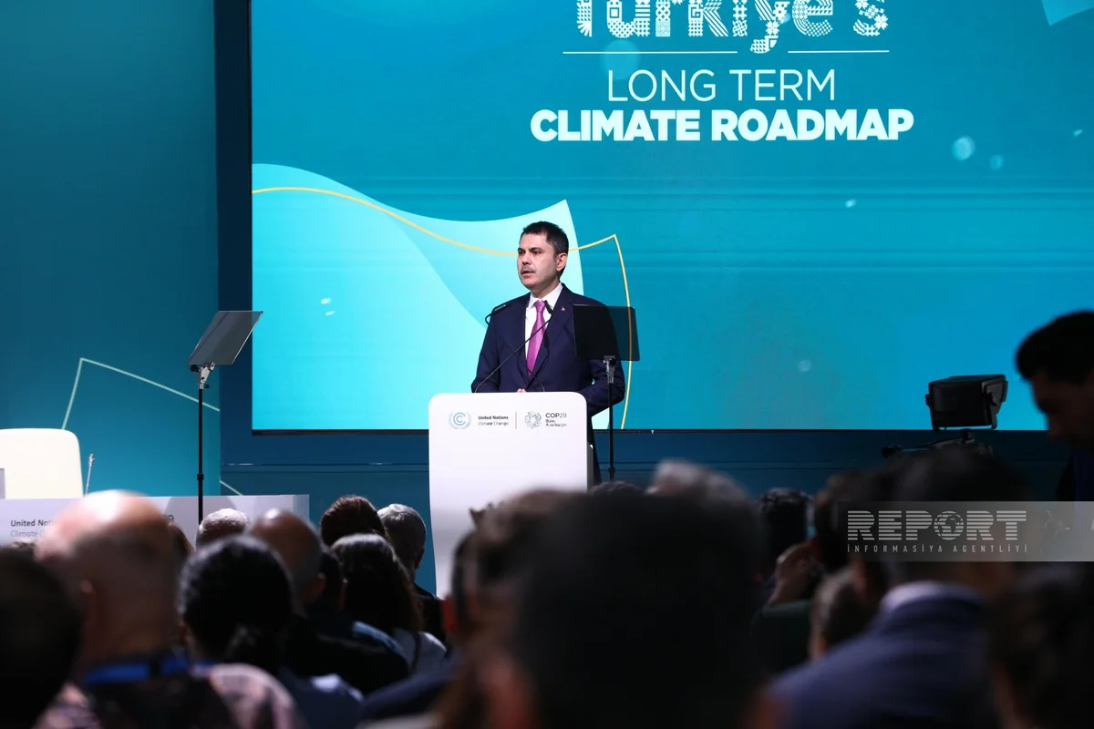Türkiyəli nazir: COP29 inkişaf etmiş və inkişaf etməkdə olan ölkələrin yaxınlaşması üçün vacibdir