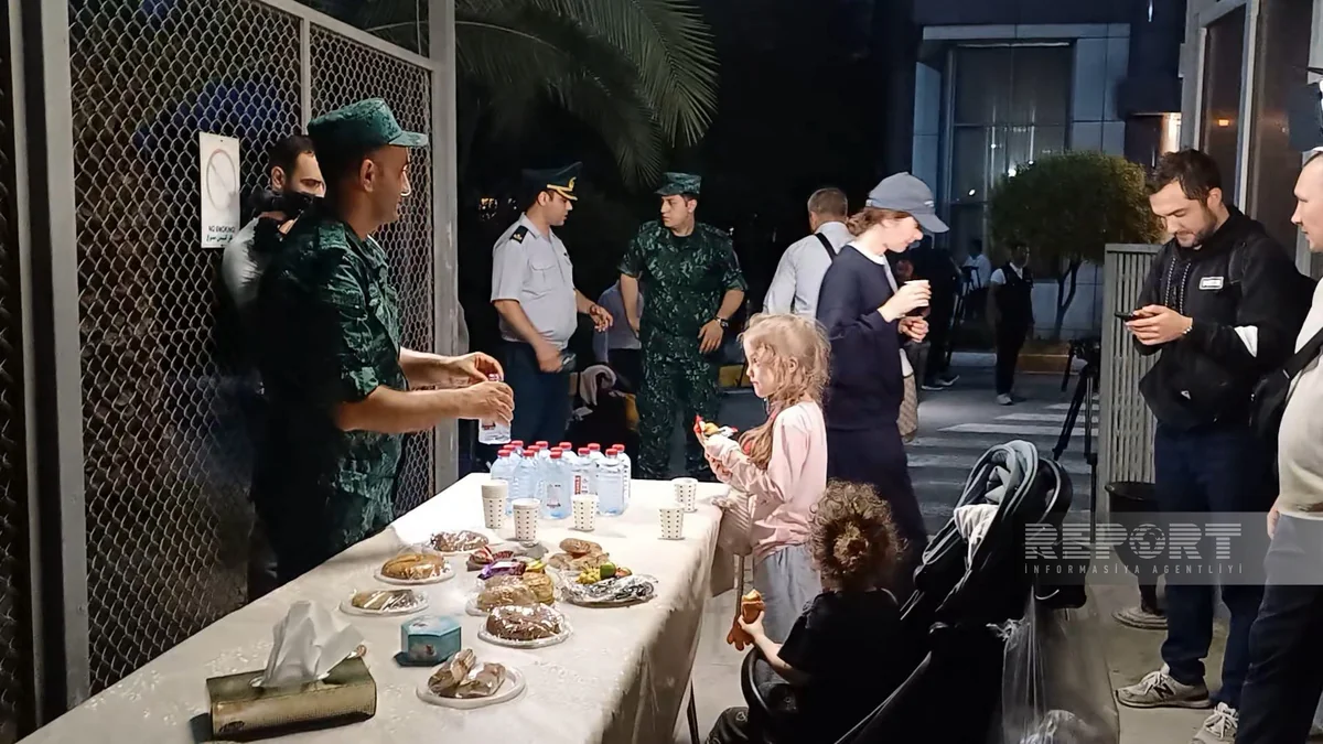 Russian citizen evacuated from Iran to Azerbaijan: Everything organized simply amazingly