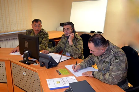 В Азербайджанской армии начались командно-штабные военные игры - ВИДЕО