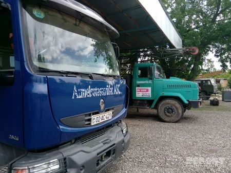 Armenians fired Red Cross staff and workers in Aghdam - PHOTO