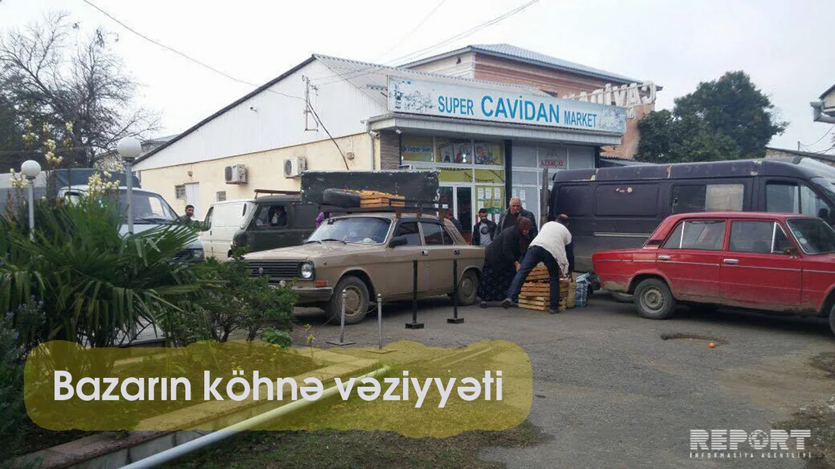 Lənkəranda generalın abidəsinin ətrafındakı bazar yığışdırılıb