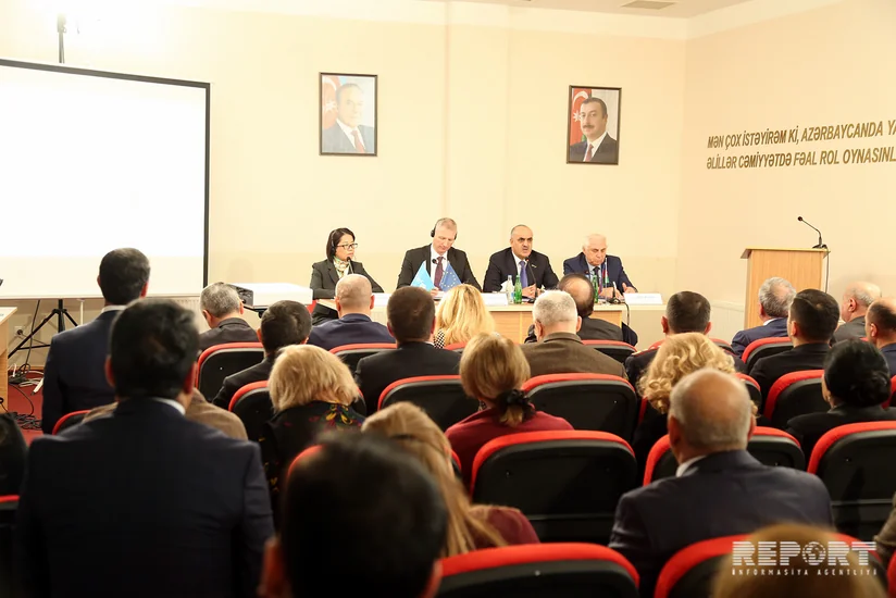 Bakıda Sosial xidmət müəssisələrinin işinin təşkili: Avropa standartları və Azərbaycan təcrübəsi mövzusunda konfrans keçirilib