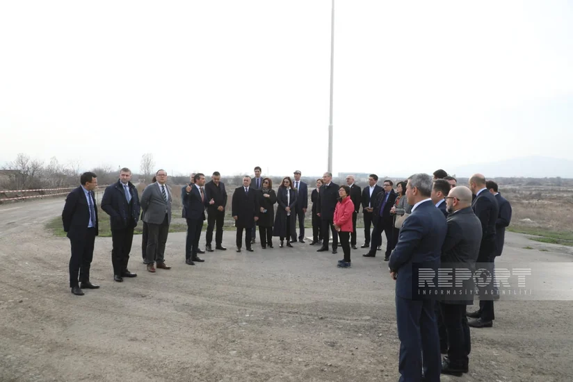 BMT agentliklərinin nümayəndələri Ağdamda aparılan bərpa işlərinin gedişi ilə tanış olublar