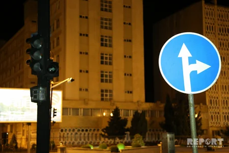 Bakıda işıqforun işləməməsi sürücülər arasında çaşqınlıq yaradır - VİDEO