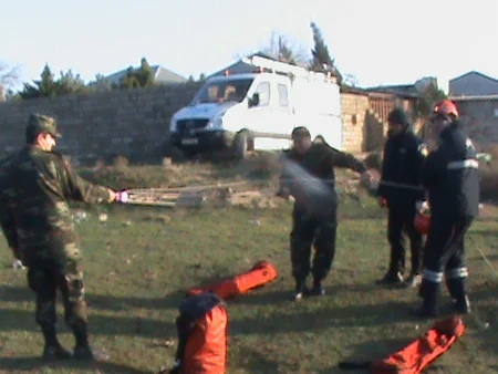 ​Bakıda inək neft quyusuna düşüb