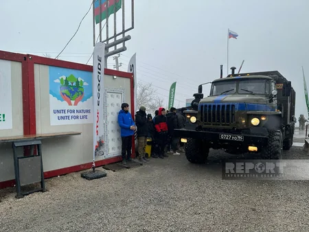 Сегодня по дороге Ханкенди-Лачын беспрепятственно проехали 64 автомобиля РМК